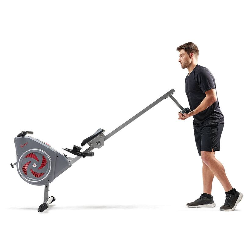 Sunny Health Fitness Dynamic Air Rowing Machine w/ Exclusive SunnyFit® App
