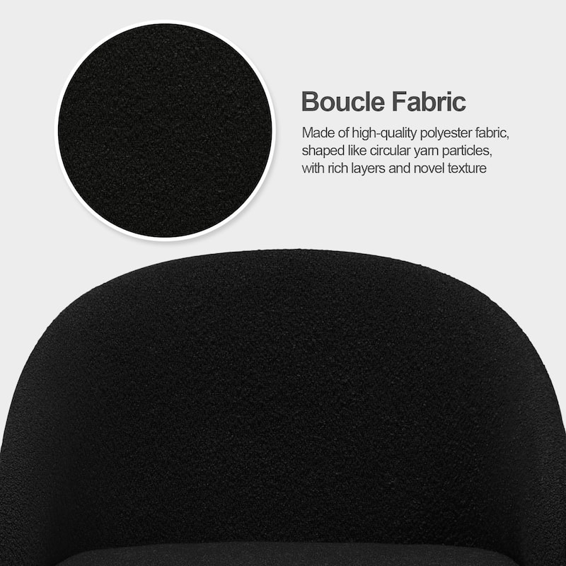 26" Fabric Upholstered Counter Height Bar Stools with Arms - 37" H x 22.4" W x 22" D