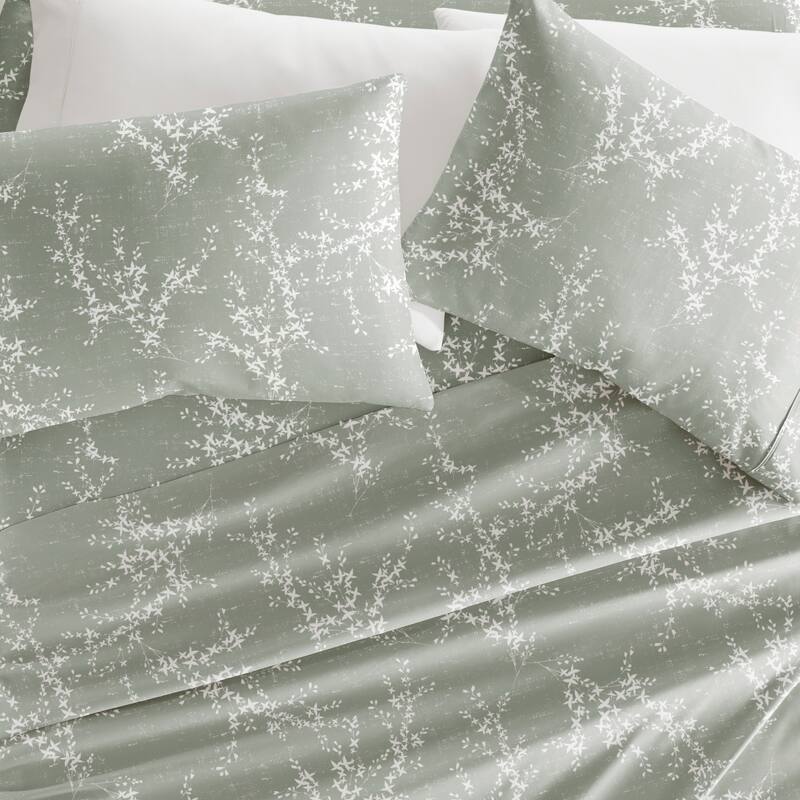 Delicate Details Patterned Ultra-Soft Bed Sheet Sets