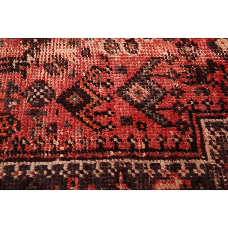 ECARPETGALLERY Hand-knotted Melis Light Red Wool Rug - 6'4 x 9'8