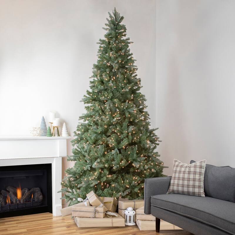 9' Granville Fraser Fir Artificial Christmas Tree, Clear Lights - 9 Foot