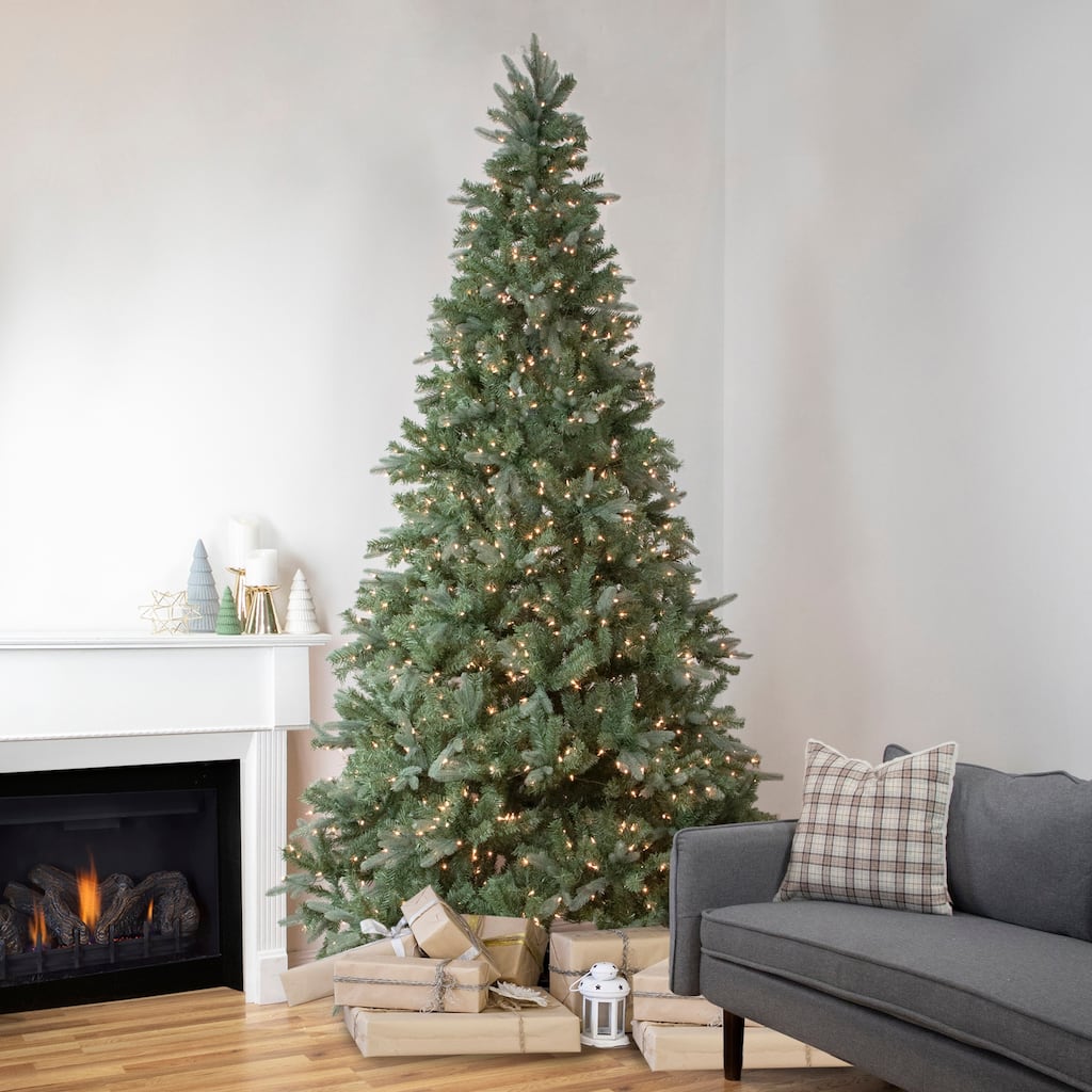 9' Pre-Lit Granville Fraser Fir Artificial Christmas Tree Clear Lights
