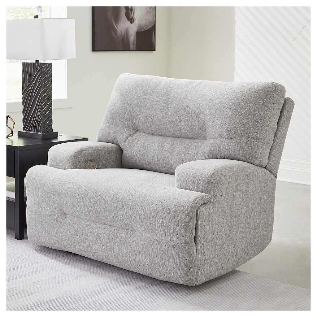 Signature Design by Ashley Acklen Place Wide Seat Power Recliner