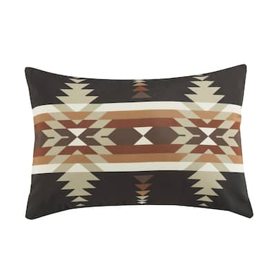 Paseo Road by Hiend Accents Yosemite Indoor/Outdoor Pillow, 16" x 24", Black, 1PC - 16x24