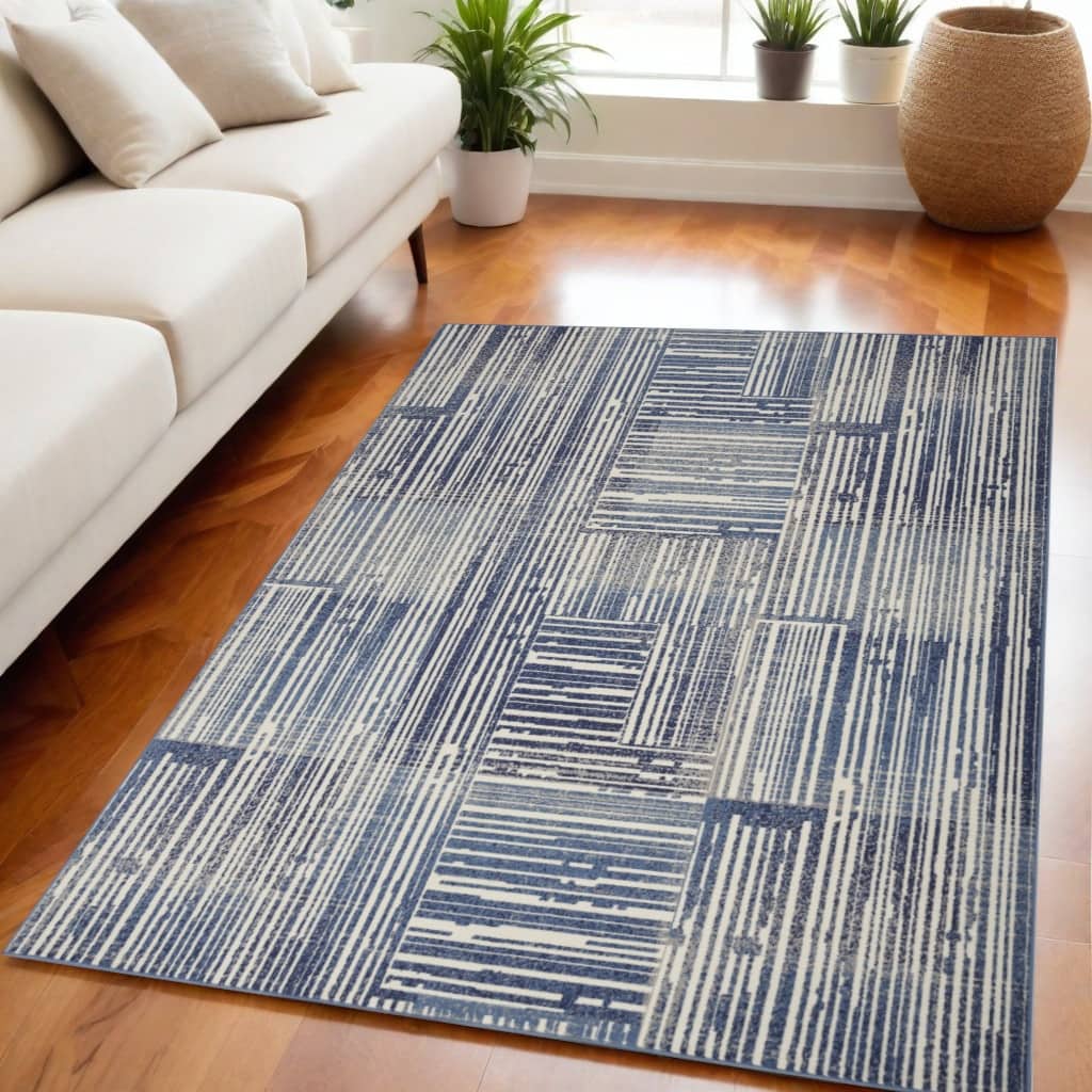 Cezew Power Loomed Traditional Modern Durable Area Rug By HomeRoots