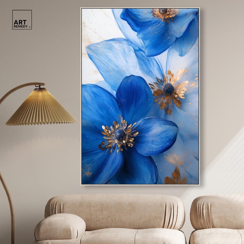 Twilight Teal Tint I Canvas by Art Remedy