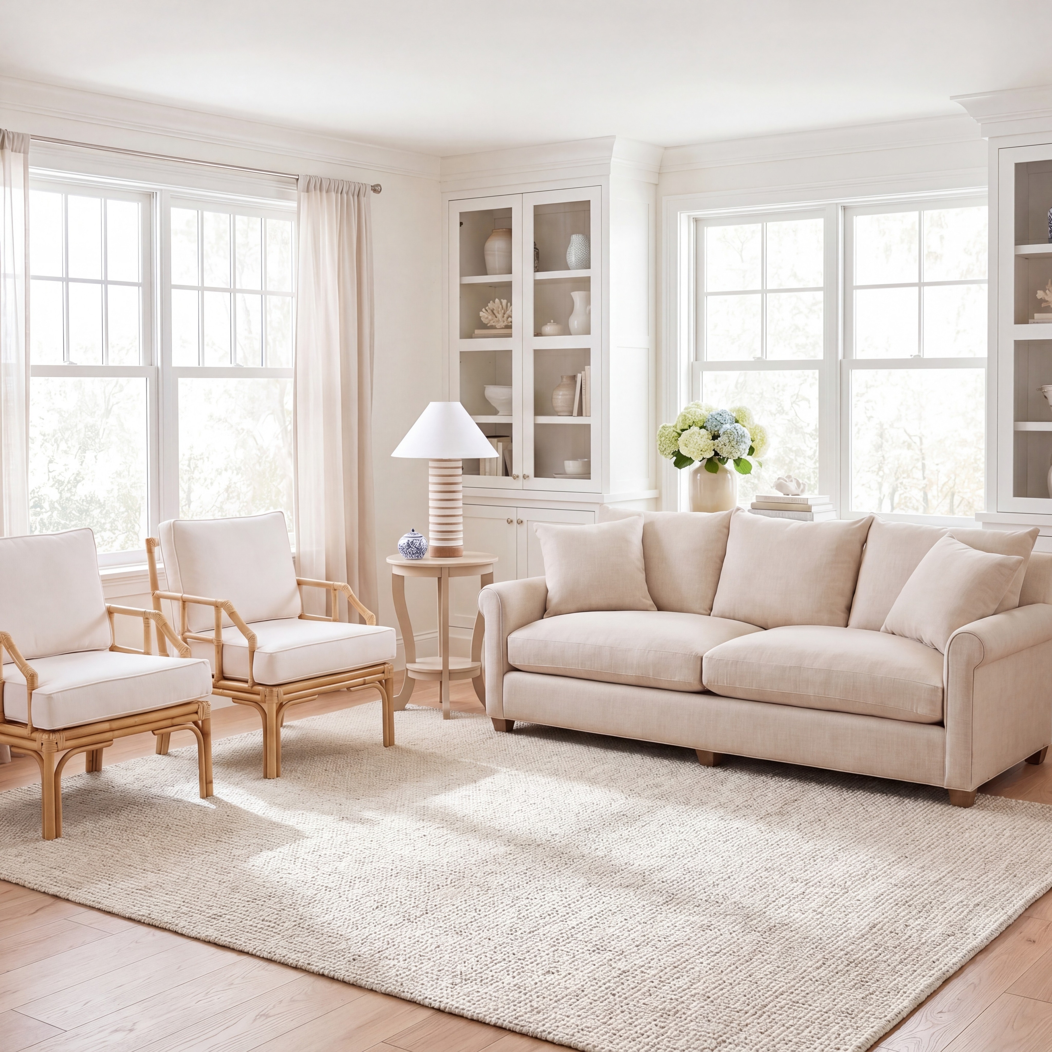 SAFAVIEH Handmade Natural Fiber Couture Mattie Wool Rug