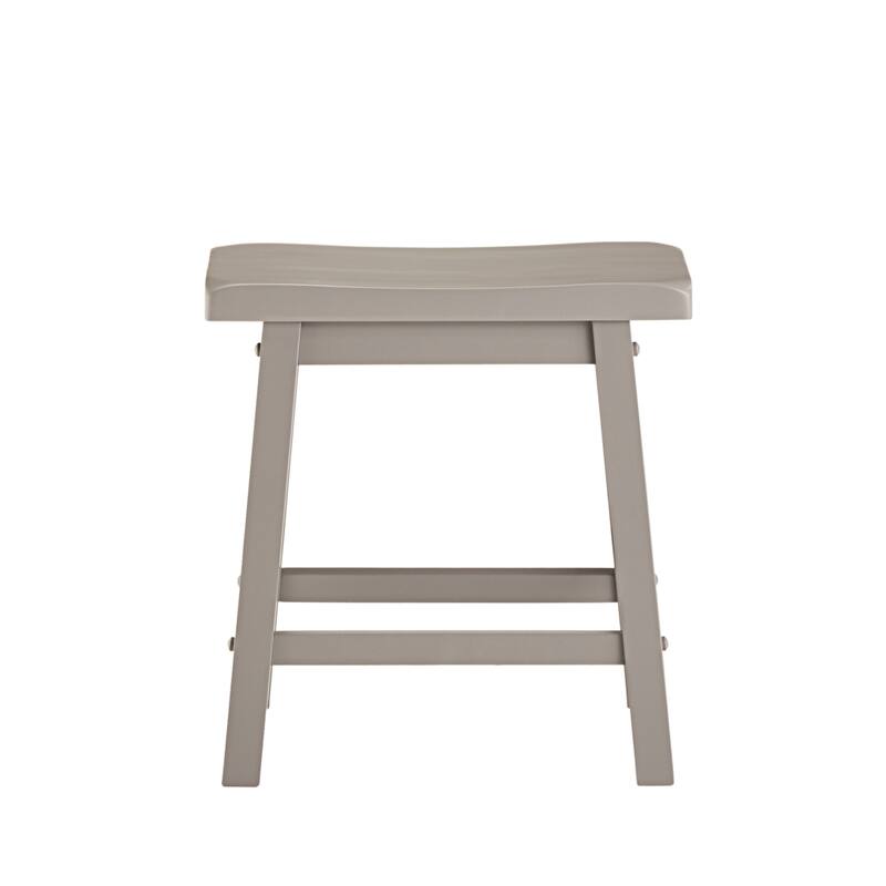 Salvador 18-in. Backless Saddle-seat Stools (Set of 2) by iNSPIRE Q Bold - Stool