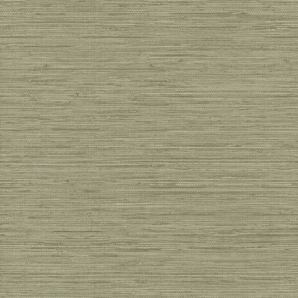 Shop York Wallcoverings Fn3734 Green Book Grasscloth Wallpaper
