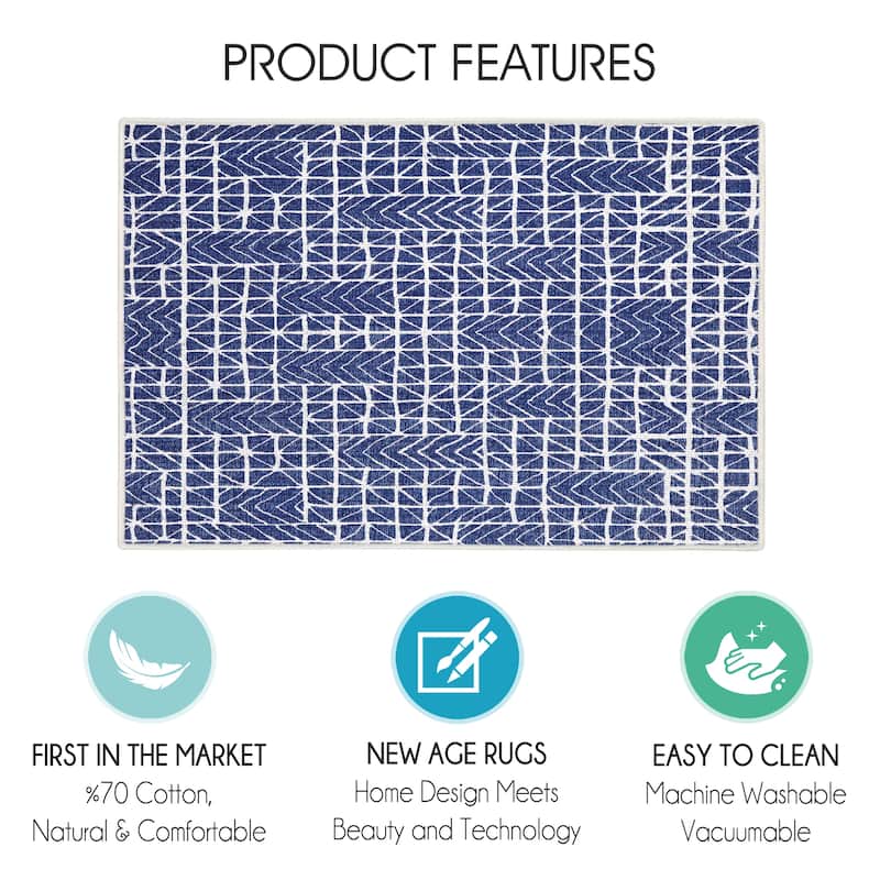 Under Sink Mat - Ultra-Absorbent Cotton Shelf Liners For Kitchen Cabinets - 2X3 feet