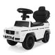 preview thumbnail 4 of 8, 3-in-1 Ride on Push Car for Toddlers with Canopy, Storage, and Music, for Boys & Girls Ages 18-36 Months - White