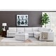 preview thumbnail 2 of 18, Flex 6-seat Upholstered Modular Sectional by Flexsteel - 134" x 35" x 103"