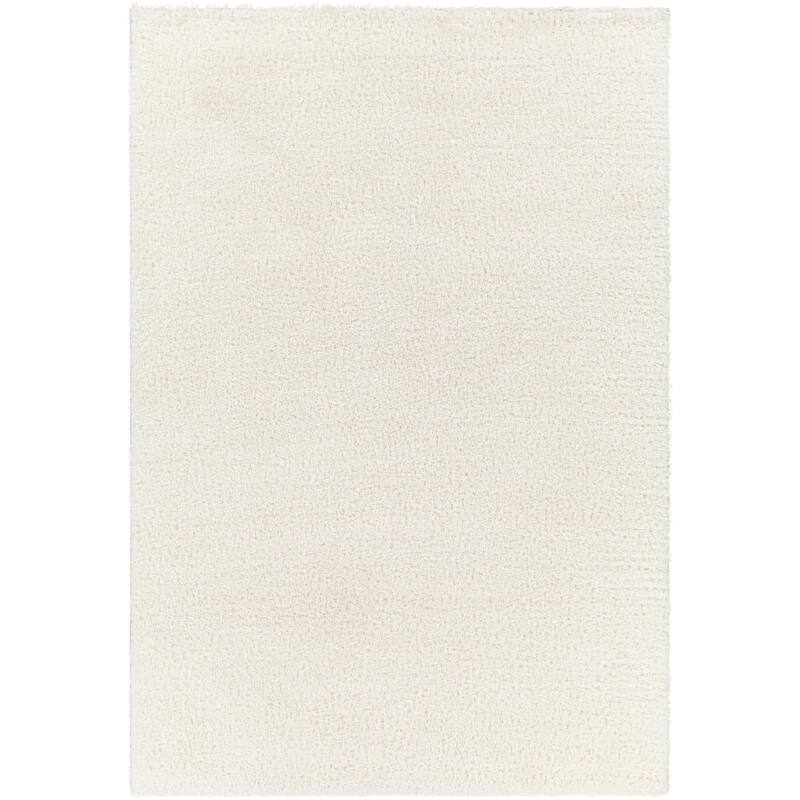 Livabliss Cloudy Solid Plush Area Rug