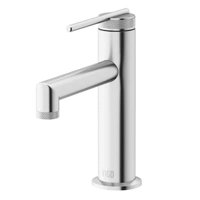 VIGO Sterling 7" H Single Handle Single Hole Bathroom Faucet