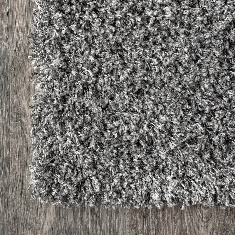 JONATHAN Y Modern Shag Plush Area Rug