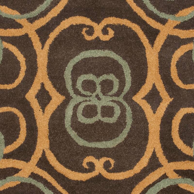 SAFAVIEH Handmade Rodeo Drive Ermilia Mid-Century Modern Abstract Wool Rug