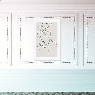 Oliver Gal In The Shade Fashion And Glam Wall Art Canvas Print Accessories White Black Overstock 31633084