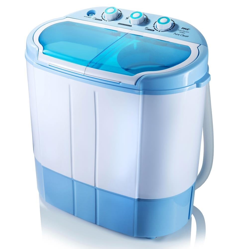 Pyle 2 in 1 Portable Compact Mini Top Load Washing Machine and Spin Dryer  Unit - 25 - Bed Bath & Beyond - 35549953