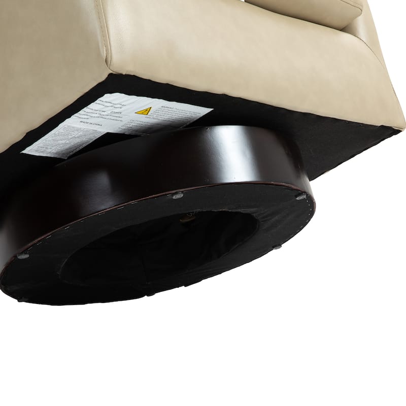 2 Set Modern Wide Round Swivel Accent Barrel Chairs