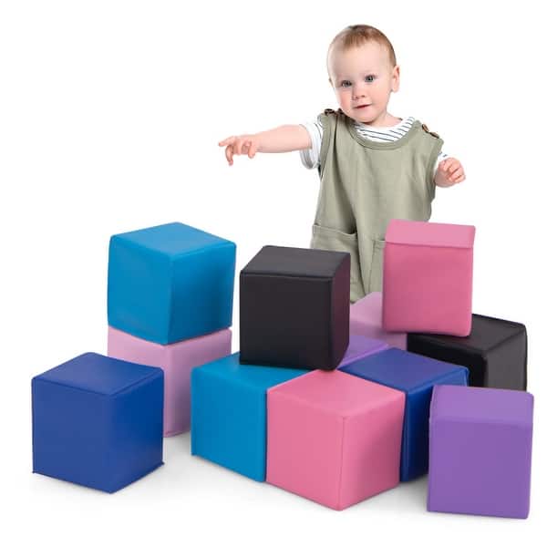Plus Plus Blocks Soft-block Toys: Soft Stacking Blocks For Baby