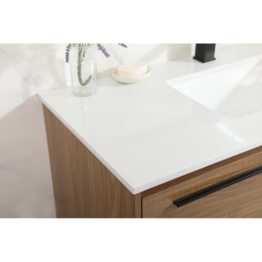 Brush 36 - 48 Inch Single Bathroom Vanity