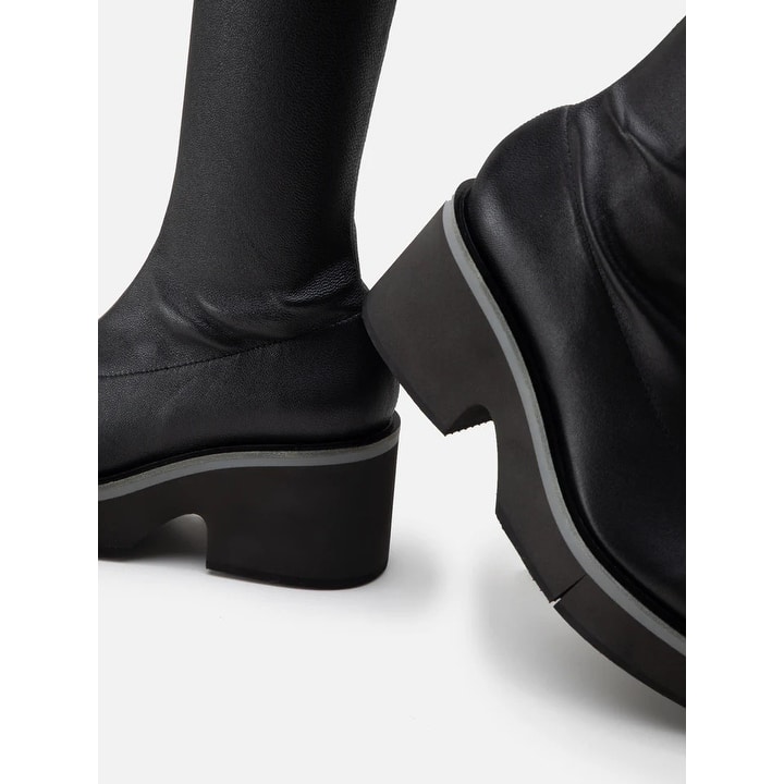 Clergerie Anki Stretch Boot - 36 FR/5.5 US - Black