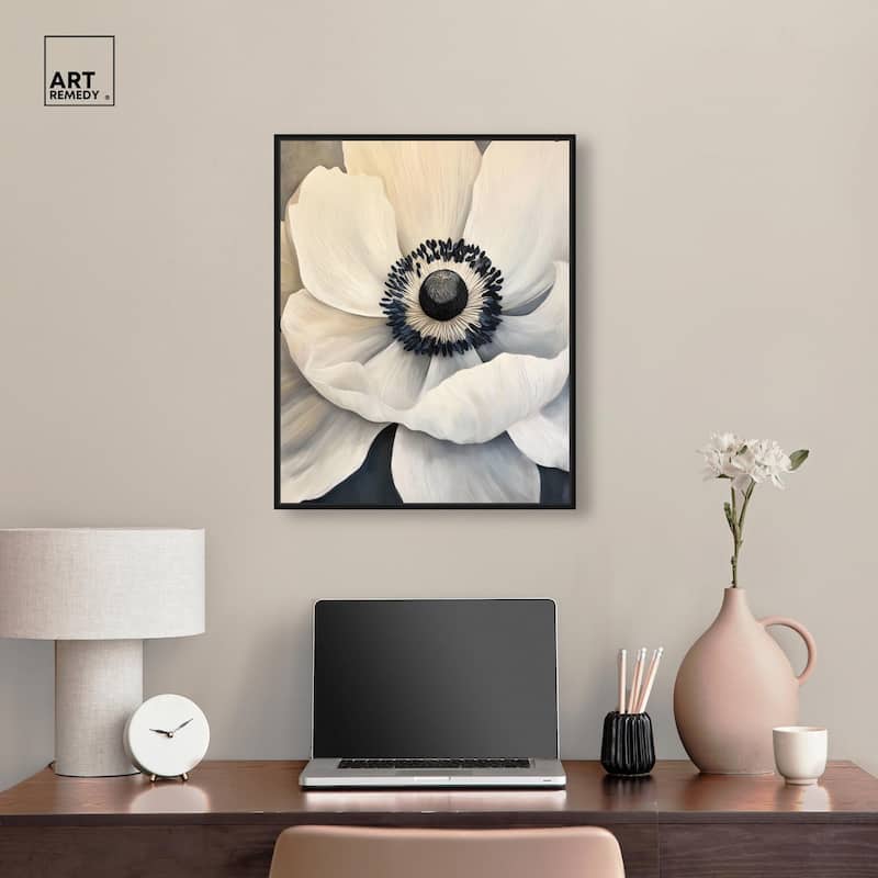 Heart of the Anemone Canvas by Art Remedy