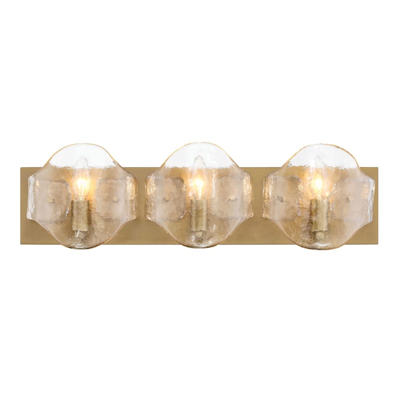 Minka Lavery 3693 Elora 3 Light 23" Wide Bathroom Vanity Light with - Legacy Brass