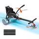 preview thumbnail 2 of 12, Hoverboard Seat Attachment, Compatible Grips Control, Adjustable Frame Length Hover Board Go Karts Accessory, for Kids Adults With LED light