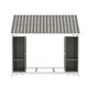 preview thumbnail 7 of 30, Floor Bed Design Wooden House Bed with Fence and Roof,Twin Size