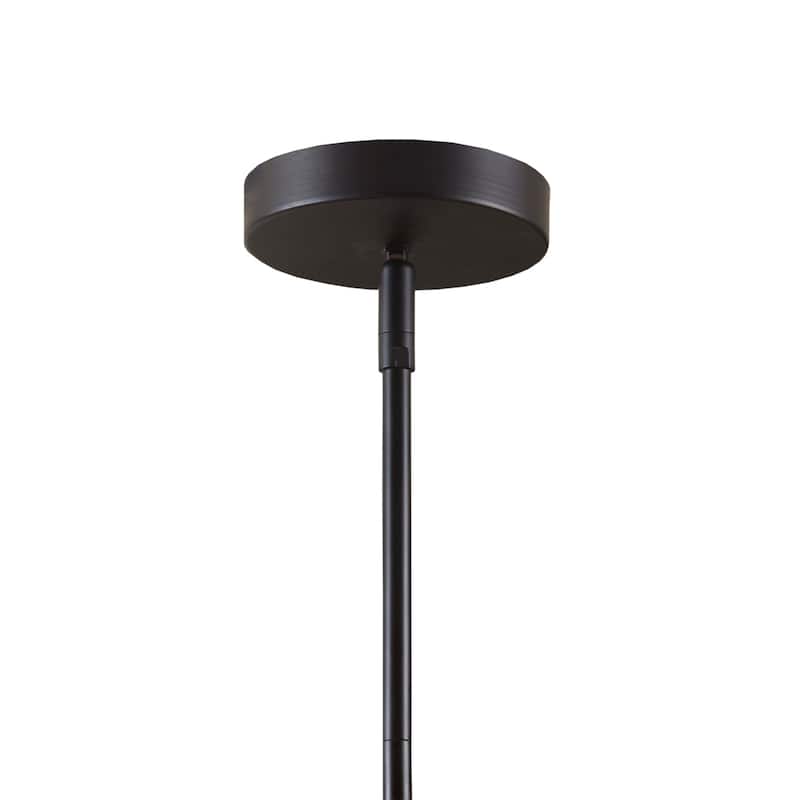 INK+IVY Serenitie Bronze 5-Light Linear Chandelier