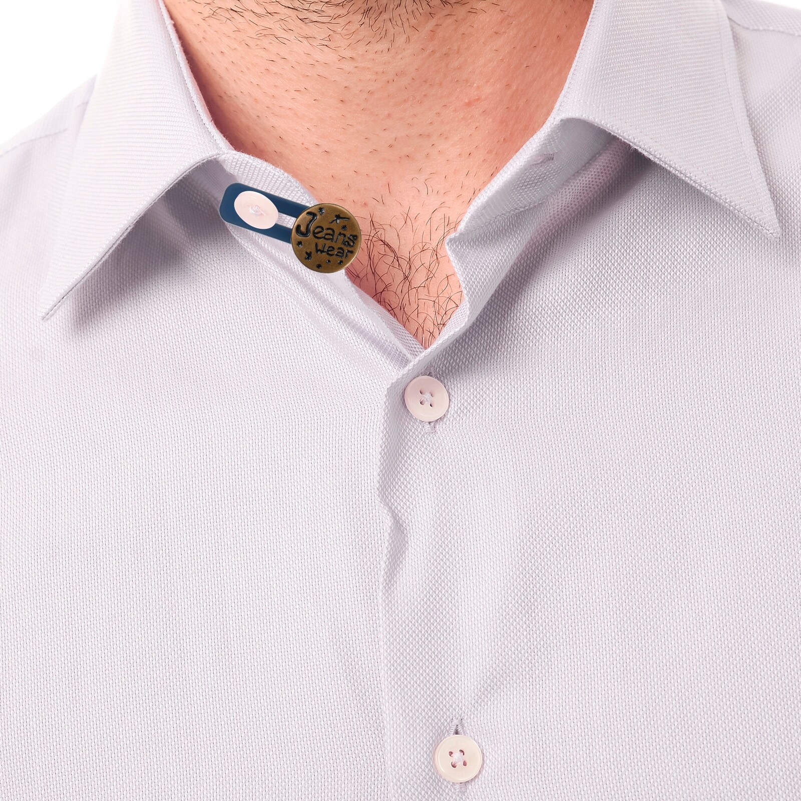 dress shirt top button extender Shirt Collar Button Extender - Comfy & High Quality