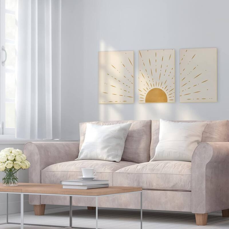 Wall Art - Framed Canvas Prints - Perfect for Modern and Neutral
