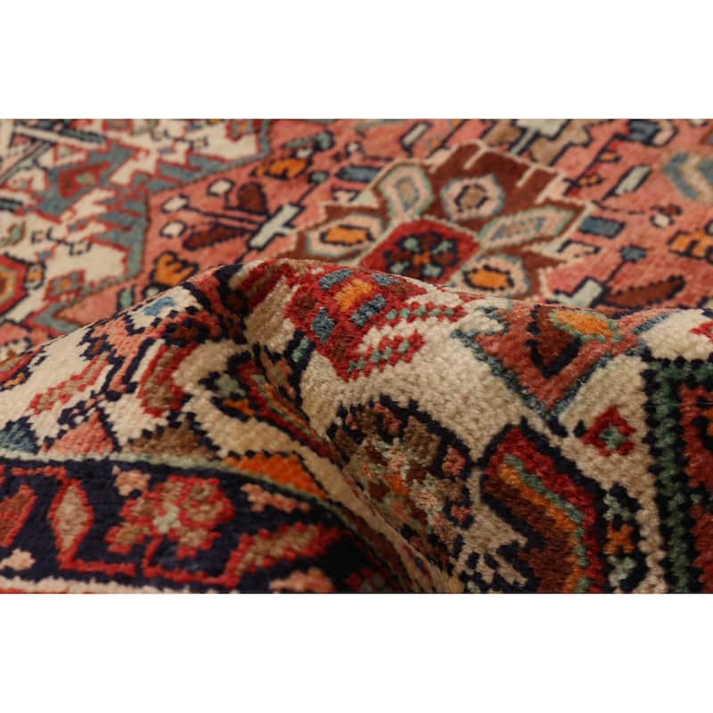 ECARPETGALLERY Hand-knotted Anadol Cream Wool Rug - 3' 7" x 10' 3"