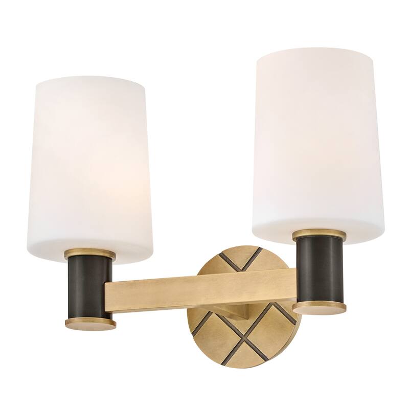 Hinkley Lighting 51372-BX Declan 2 Light 15" Wide Vanity Light with