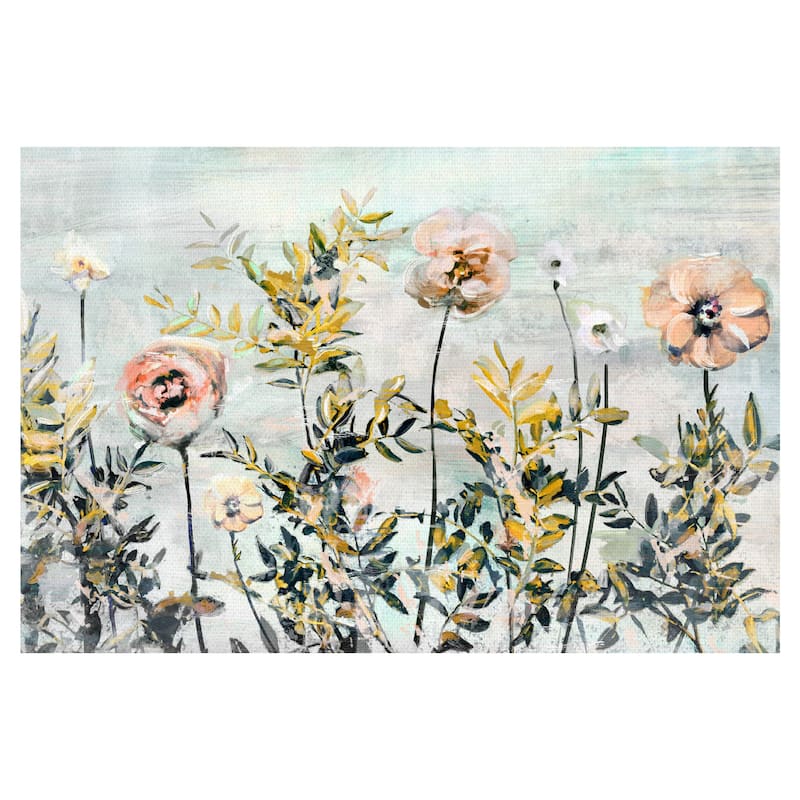 Jardin du Matin by Studio Arts Canvas Art Print