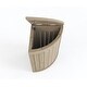 preview thumbnail 5 of 4, Kai Corner Teak Laundry or Storage Hamper