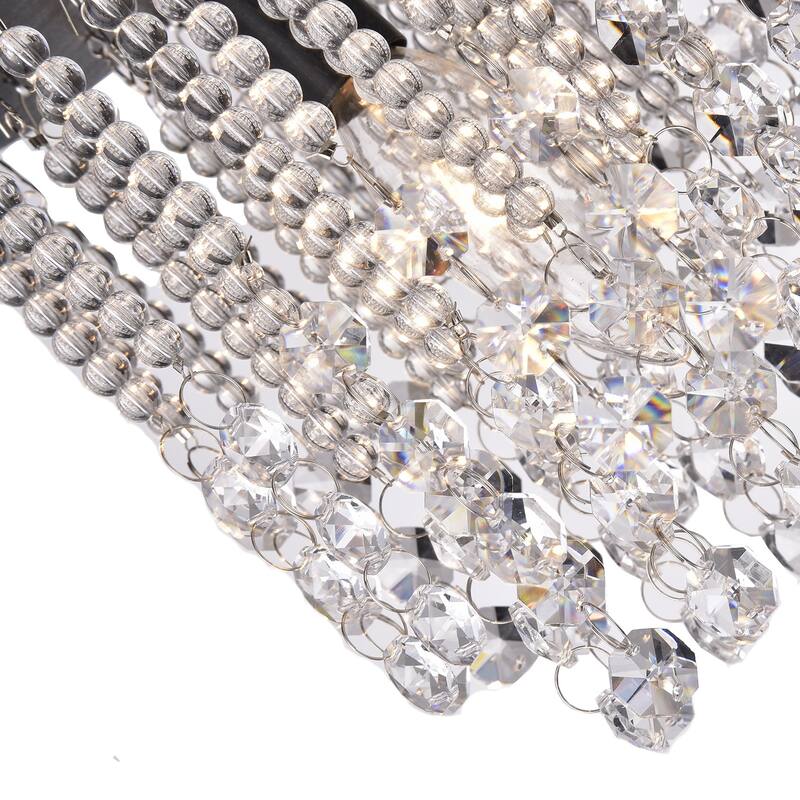Plinius 3 - Light Cluster Cylinder Semi Flush Mount