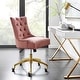 preview thumbnail 8 of 12, Regent Tufted Performance Velvet Office Chair