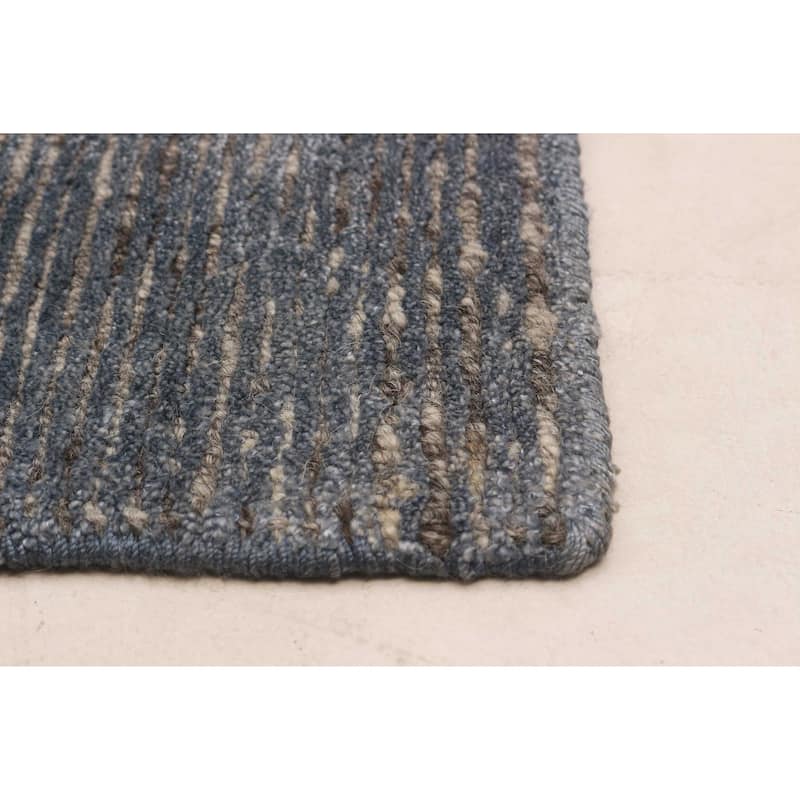 ECARPETGALLERY Hand-knotted Loreto Grey Silk Rug - 11'6 x 14'6
