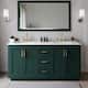 Option Green / Giotto Quartz Top / Brushed Gold Hardware