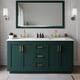 Option Green / Giotto Quartz Top / Brushed Gold Hardware