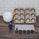 preview thumbnail 2 of 12, GLAD™ 14 Piece Jumbo Muffin and Cupcake Kit Grey
