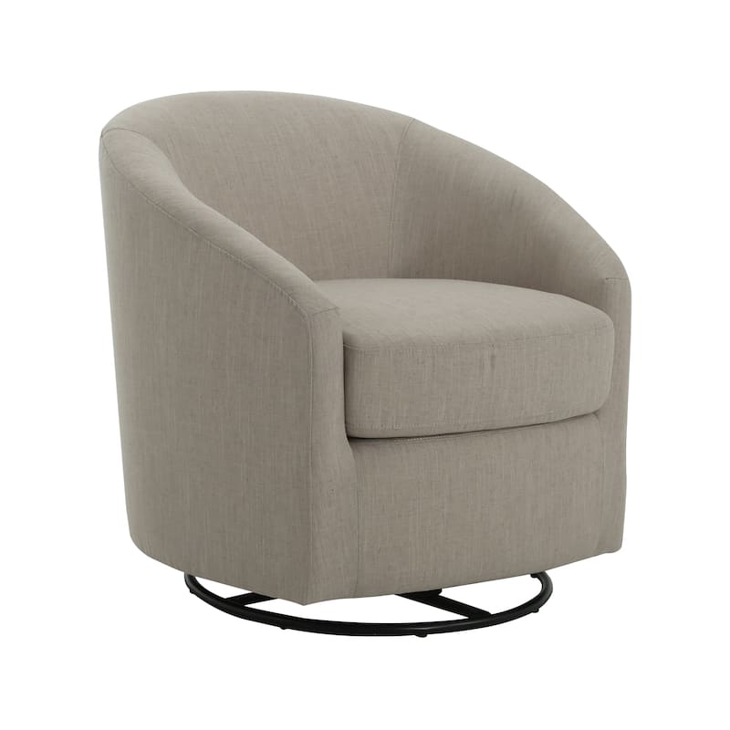 Gustavo Upholstered Swivel Glider Chair by Christopher Knight Home