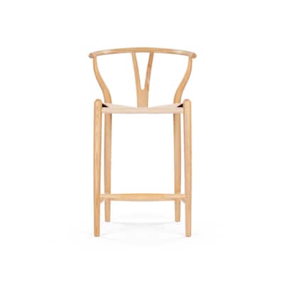 Wish Counter Natural Wood Stool (Set of 3)