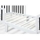 preview thumbnail 6 of 9, Wood Twain Toddler Bed White/Black