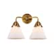 Option Brushed Brass / Matte White