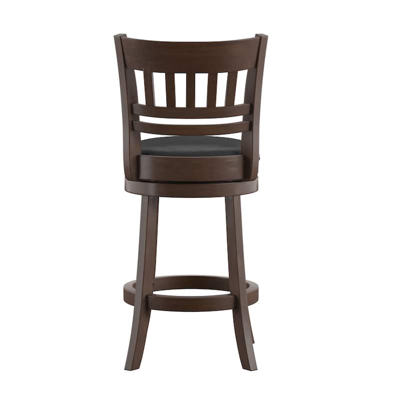 Verona Swivel High Back Counter Height Stool by iNSPIRE Q Classic
