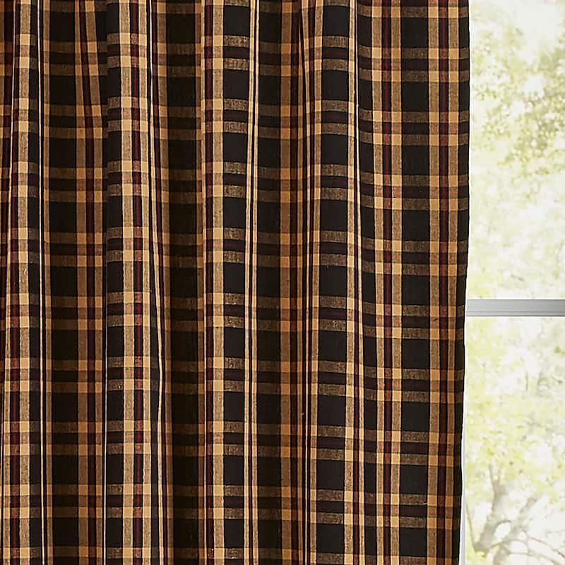 Park Designs Cambridge Lined Panel Pair 72" x 84" - 72" x 84"