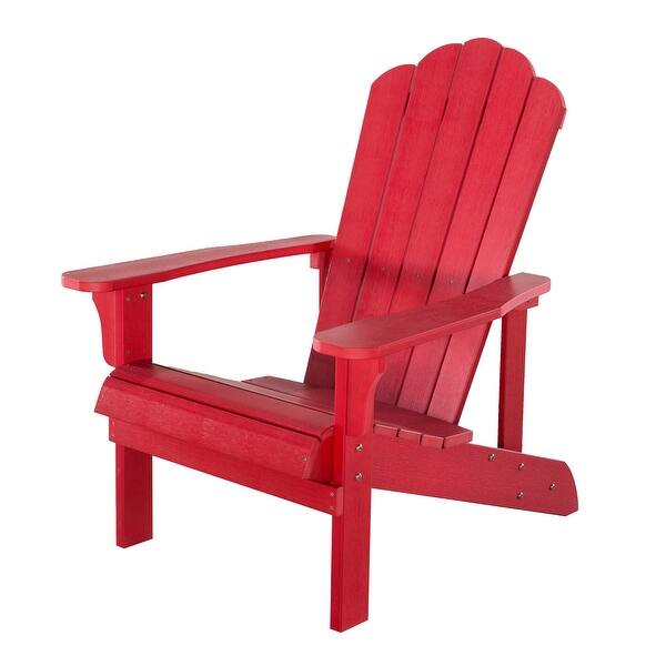 Adirondack Chair Plastic Weather Resistant,Widely Used in Outdoor, Fire